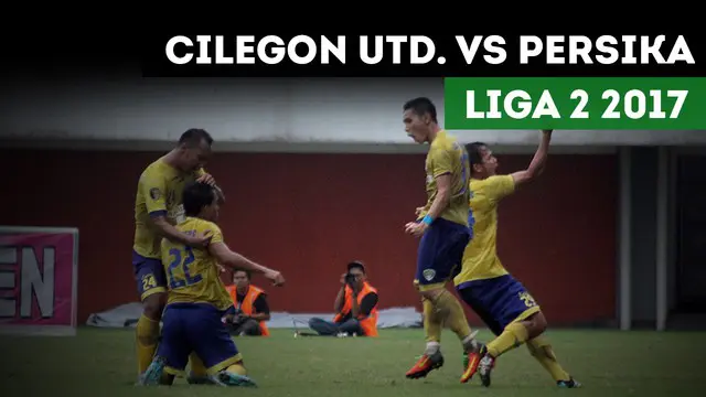 Berita video highlight pertandingan Cilegon United vs Persika Karawang, Senin (10/02/2017) di Stadion Krakatau Steel, Cilegon.