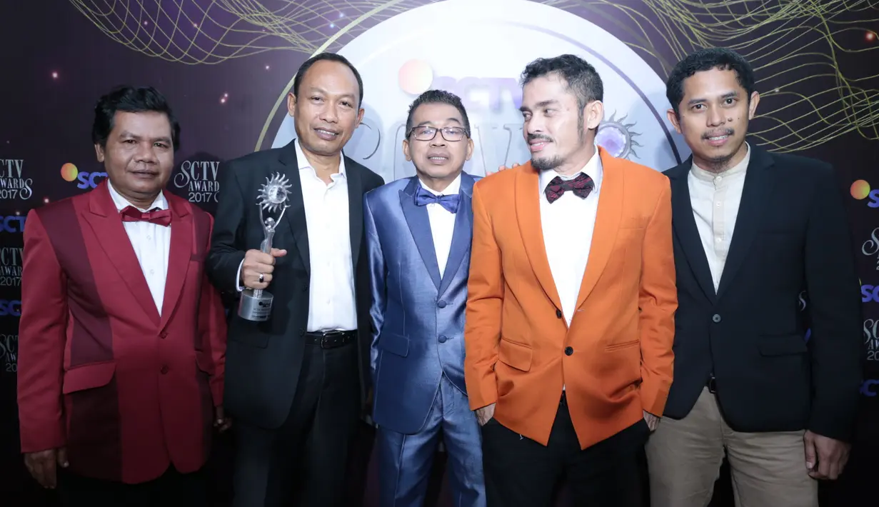 Komedian Jarwo Kwat yang turut berperan dalam sinetron tersebut mengaku bangga atas penghargaan yang ia dapatkan. (Adrian Putra/Bintang.com)