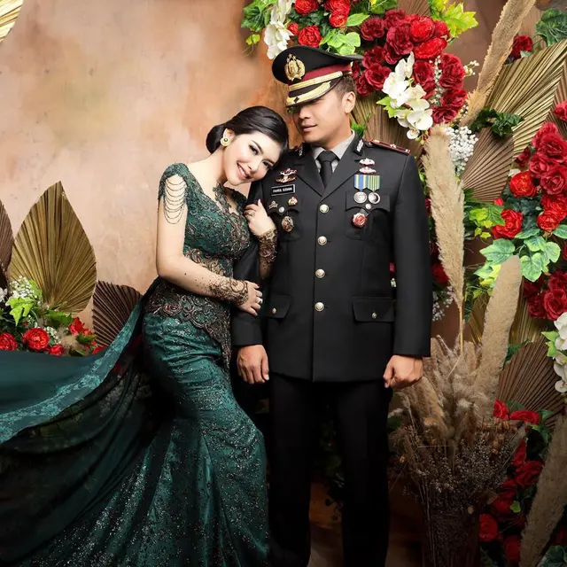 Rica Andriani dan Fahrul Rosdiana. (Foto: Instagram @ricaandriani)