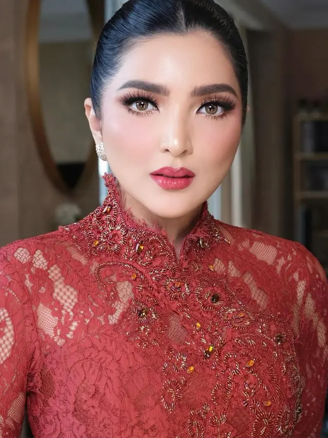 Detail riasan ashanty di acara kondangan. (credit:instagram.com/ashanty_ash)
