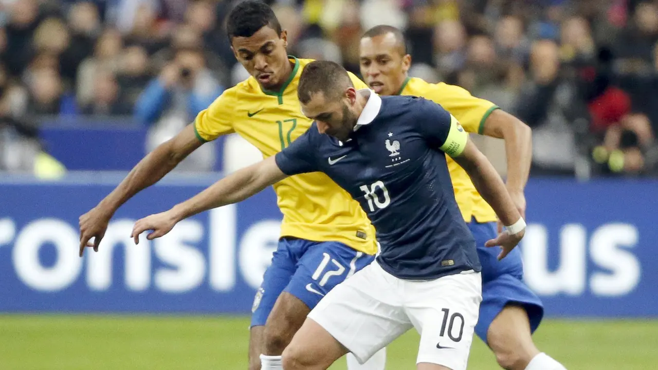 Prancis vs Brasil
