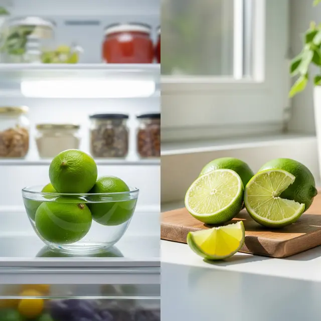 Cara Simpan Jeruk Nipis Agar Awet (AI)