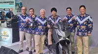 Yamaha XMax 250 Tech Max meluncur di IMOS 2025. (Liputan6.com/Pramita Tristiawati)