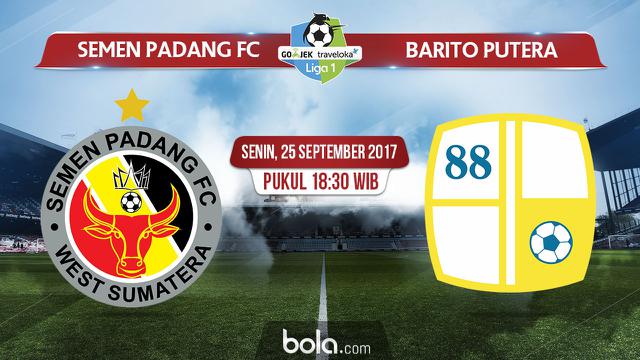 Semen Padang FC Vs Barito Putera