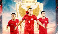 Timnas Indonesia - Justin Hubner, Jay Idzes, Rizky Ridho (Bola.com/Adreanus Titus)