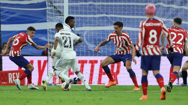 Foto: Gol dan Tarian Vinicius Junior Jawab Serangan Rasial Pendukung Atletico Madrid