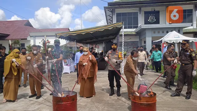 Pemusnahan Barang Bukti
