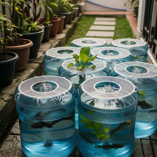Ide Ternak Lele dari Barang Bekas di Rumah (Image by Gemini AI)