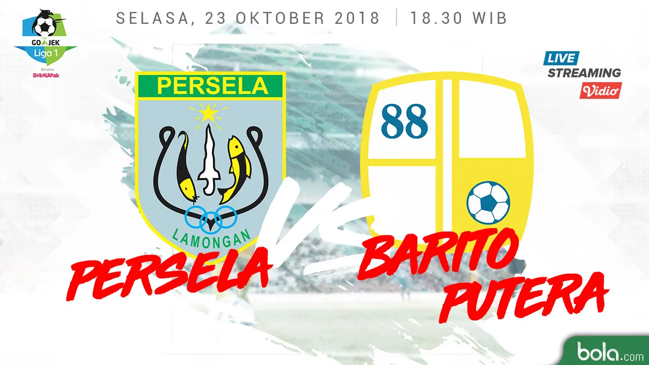 Persela Lamongan Vs Barito Putera