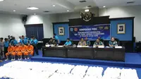 Kepala BNN Budi Waseso merilis pengungkapan kasus sabu (Liputan6.com/Nanda Perdana Putra)