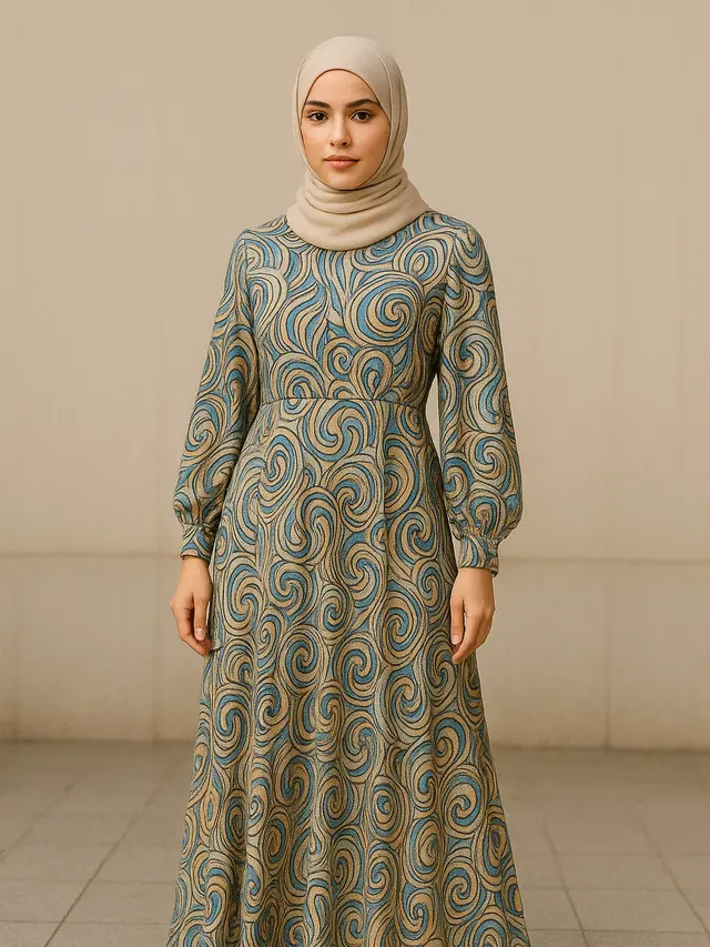 Model Gamis Kekinian untuk Wanita Tinggi 160an (Foto: ChatGPT)