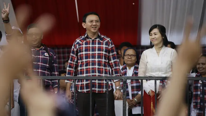 Basuki Tjahaja Purnama (Ahok) dan Veronica Tan