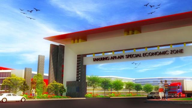 Kawasan Ekonomi Khusus Tanjung Api-api (Ilustrasi: kek.go.id)