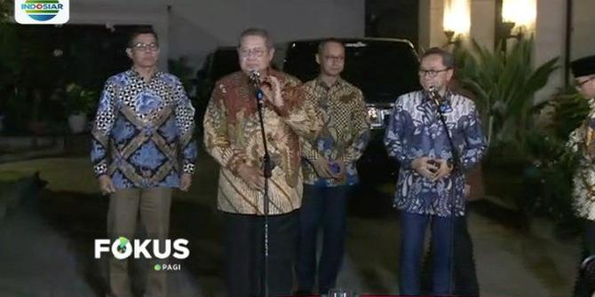Pertemuan SBY-Zulkifli, Kedua Partai Belum Capai Kesepakatan Soal Koalisi