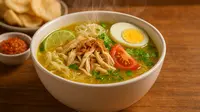 Soto Ayam (created by AI)