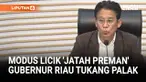 Komisi Pemberantasan Korupsi (KPK) menggelar konferensi pers terkait penangkapan Gubernur Riau Abdul Wahid di Gedung KPK, Jakarta, Rabu (5/11).