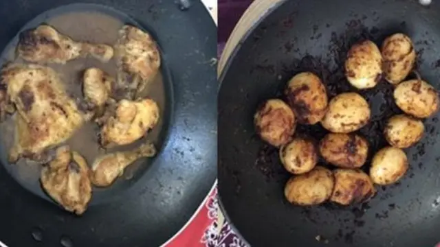 7 Potret Kocak Gagal Masak Makanan Lebaran Ini Bikin Sedih