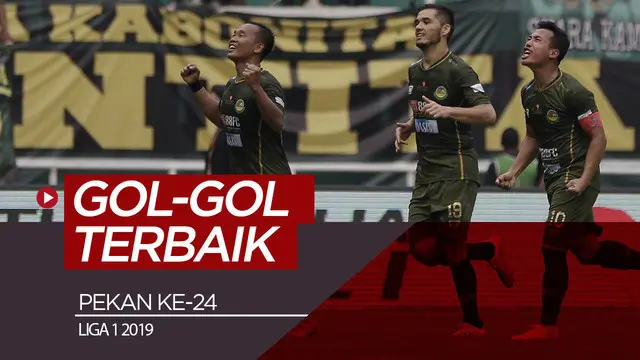 Berita video gol-gol terbaik yang tercipta pada pekan ke-24 Shopee Liga 1 2019. Gol siapa yang menjadi favoritmu?