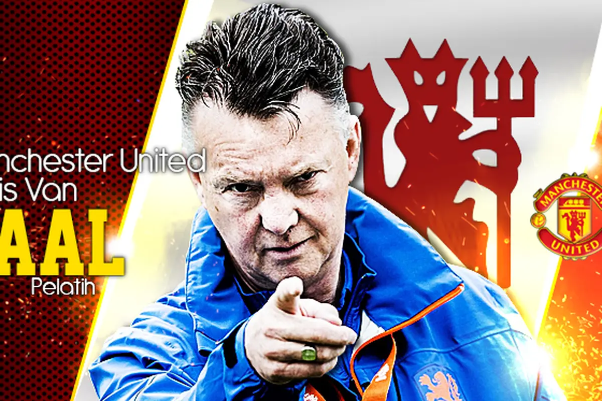 Ilustrasi Louis van Gaal