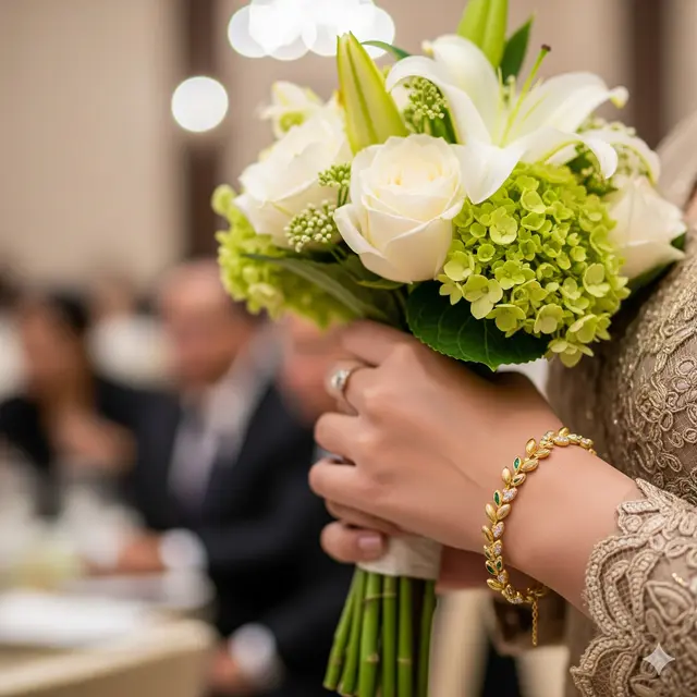Gelang Emas Model Biji Lada