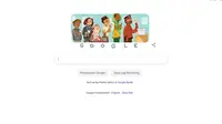 Google Doodle menyambut Pemilu 2019 (kredit: Google)