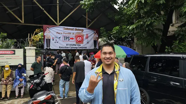 Menpora Dito Ariotedjo nyoblos di Pemilu 2024