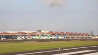 PT Angkasa Pura I menyiapkan sebanyak 36 tempat parkir pesawat di empat bandara sekitar Labuan Bajo dalam memfasilitasi KTT ASEAN 2023&nbsp;