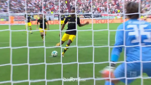 Pierre-Emerick Aubanyemang gagal mengeksekusi penalti panenka. This video is presented by Ballball.
