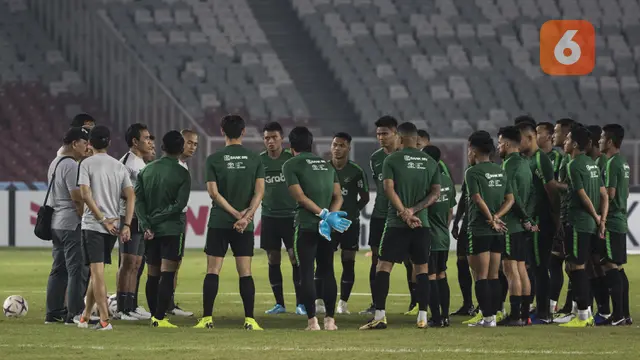 Latihan Timnas Indonesia