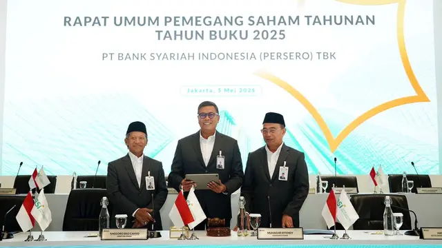 RUPST PT Bank Syariah Indonesia Tbk (BRIS), Selasa, (5/5/2026). (Foto: Bank Syariah Indonesia)