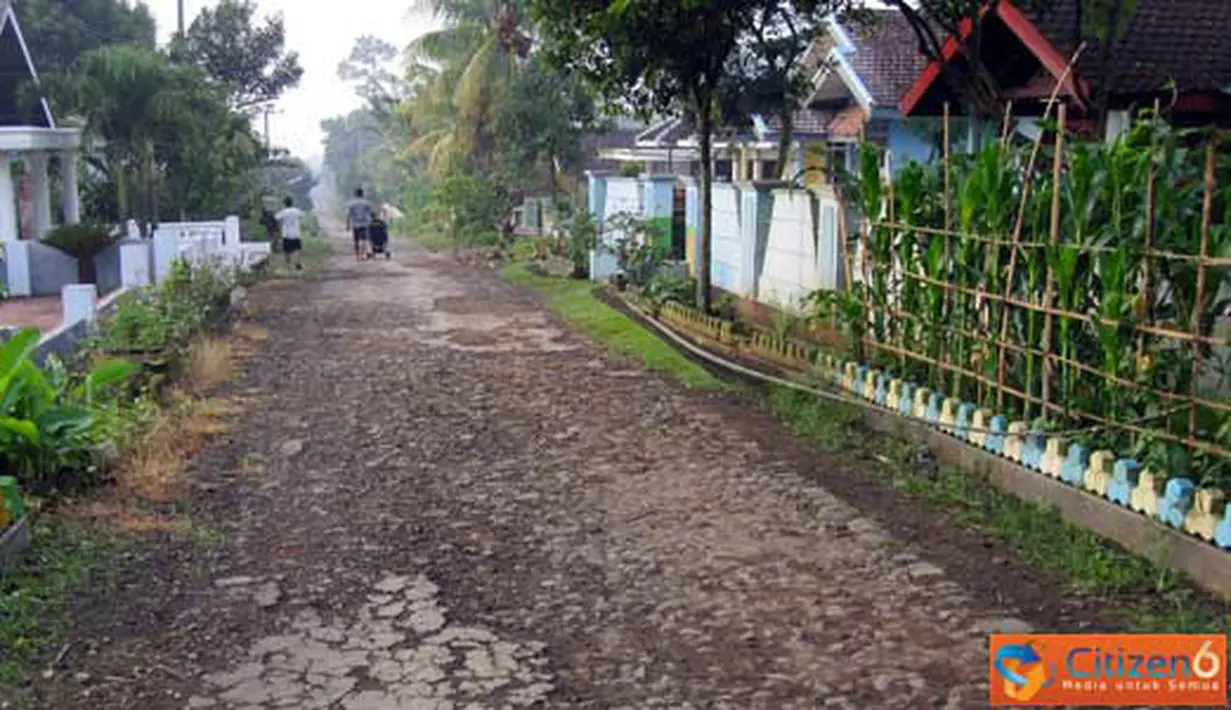 Citizen6, Malang: Jalan rusak di Kabupaten Malang, Kecamatan Kromengan. (Pengirim: Abdi Kurniawan)