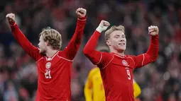 Rasmus Hojlund Ungkap Alasan Selebrasi 'Siuu' Ronaldo Usai Bobol Gawang Timnas Portugal