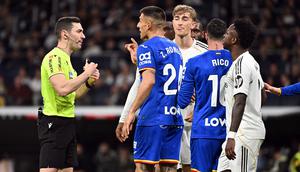 Laga Getafe kontra Real Madrid pada ajang La Liga 2025/2026 hari Selasa (03/03/2026) dini hari WIB. (Javier SORIANO / AFP)