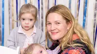 Drew Barrymore dan anak-anaknya. (Foto: People.com)