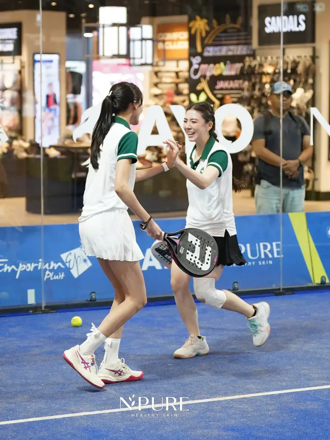 Tahukah Kamu? Kini Ada Lapangan Padel di Dalam Mal, Inovasi Npure untuk Gaya Hidup Sehat!