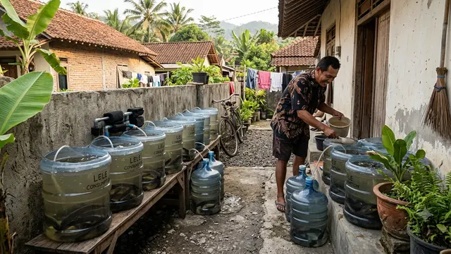 Cara Agar Lele di Galon Bekas Tidak Mudah Mati