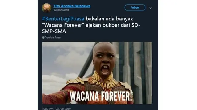 Menjelang Bulan Puasa, Netizen Ramaikan Cuitan Kocak