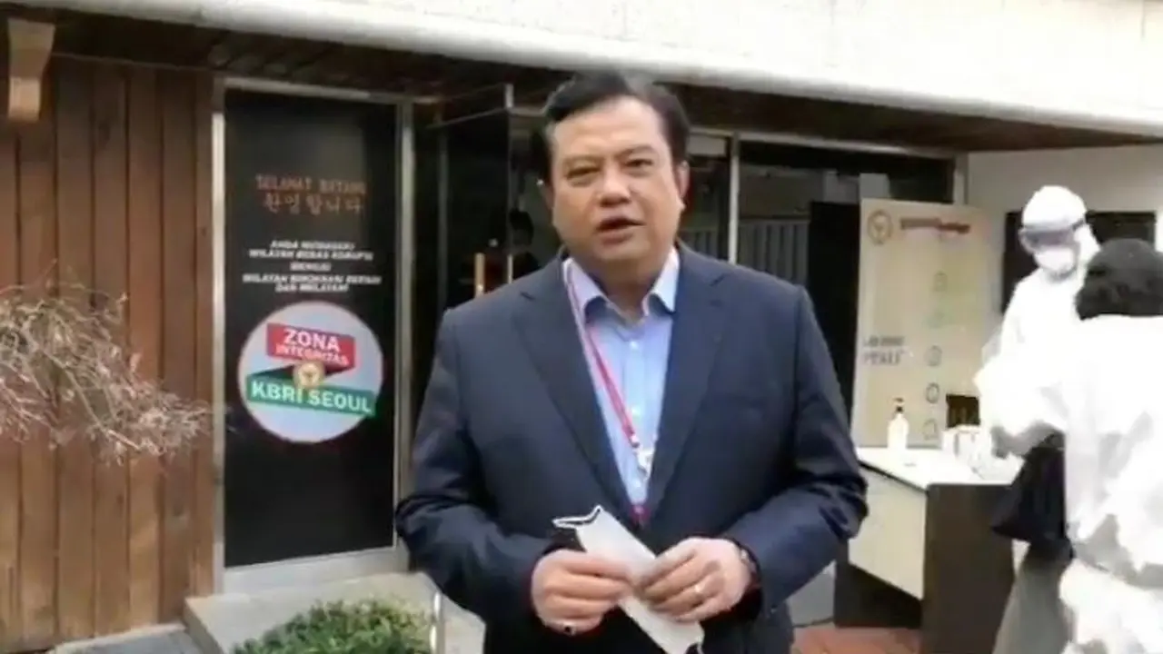 Duta besar RI untuk Korea Selatan, Umar Hadi.