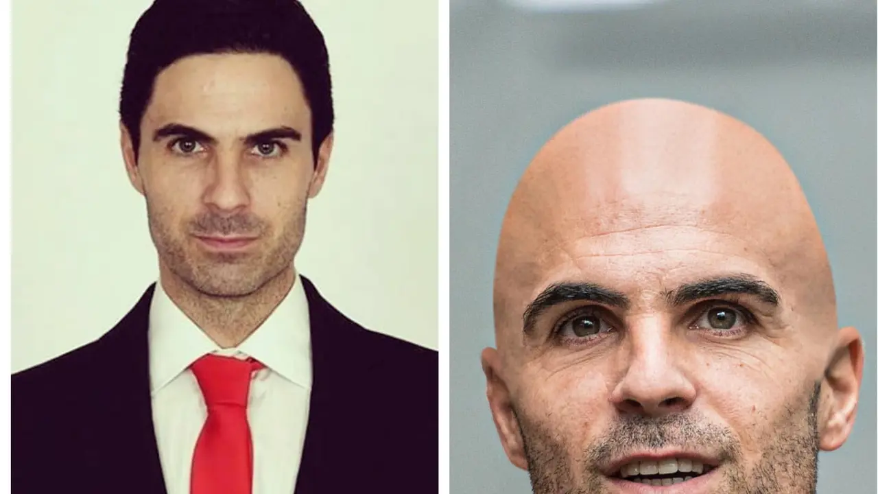Foto Editan Pelatih Bola Top Dunia Jadi Botak Ini Kocak