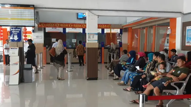 Suasana di Stasiun Besar Purwokerto. (Foto: Liputan6.com/KAI Daop 5/Muhamad Ridlo)