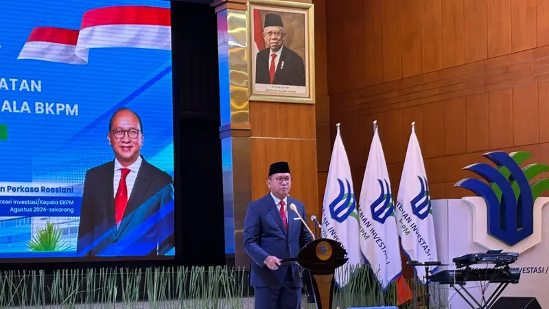 Rosan Perkasa Roeslani resmi menjabat sebagai Menteri Investasi/Kepala Badan Koordinasi Penanaman Modal (BKPM). (Foto: Liputan6.com/Tira Santia)