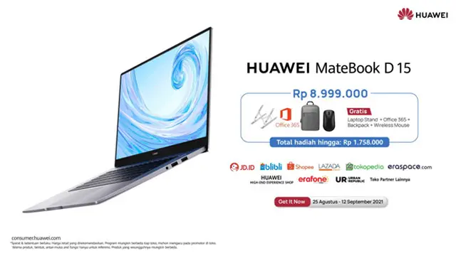 Huawei MateBook D15 Intel Edition