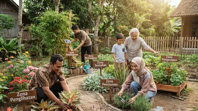 Cara Membuat Kebun Sensorik di Halaman Rumah