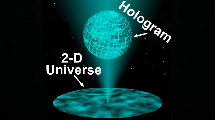 Ilustrasi alam semesta adalah hologram raksasa (tuwien.ac.at)