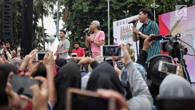 Keseruan Kegiatan Millennial Road Safety Festival 2019 di Bundaran HI