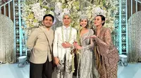 Model Kebaya Aaliyah Massaid saat Hadiri Pernikahan Al Ghazali dan Alyssa Daguise (instagram.com/thariqhalilintar)