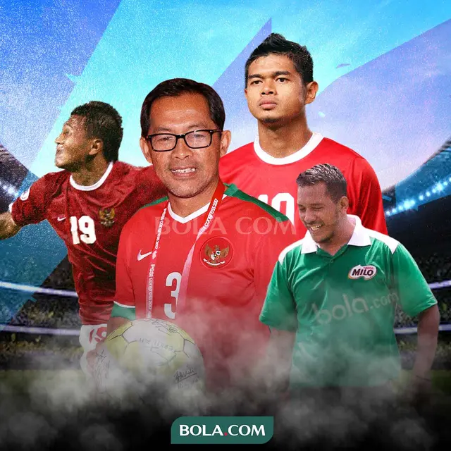 Ilustrasi - Bambang Pamungkas, Zaenal Arif, Aji Santoso, Supriyono Prima