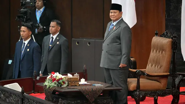 Presiden Prabowo Hadiri Sidang Tahunan di Gedung DPR