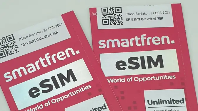 <p>eSIM Smartfren diluncurkan, khusus untuk pengguna smartphone Samsung Galaxy S20 series, Fold, dan Z Flip (Foto: Smartfren)</p>