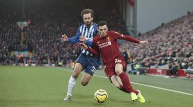 Virgil van Dijk Borong 2 Gol, Liverpool Taklukkan Brighton